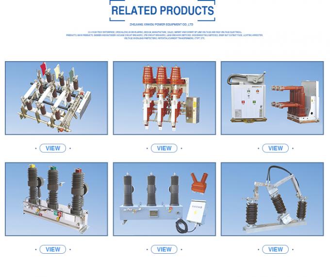 12kv Electrical 3 Phase Fused Isolator Switch For Extractor Fan High