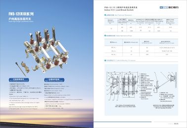 11kv Pad Mounted Transformer Load Break Switch 3 Phase High Efficiency