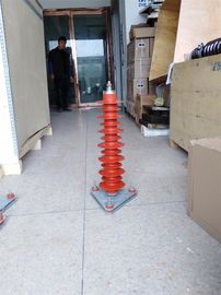 33 Kv Polymer High Voltage Surge Arrester / Housed Lightning Frequency Arrester