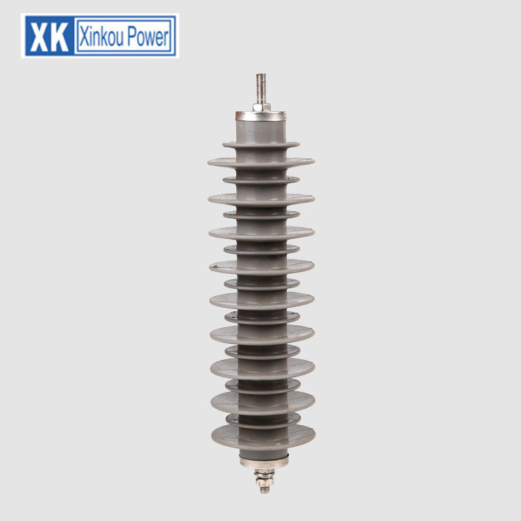 Polymer Transmission Line High Voltage Surge Arrester Protection Housed