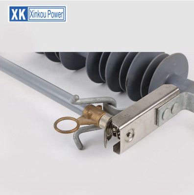 24KV Porcelain Fuse Link Cut Out / High Power 100a Cut Out Fuse Reliable